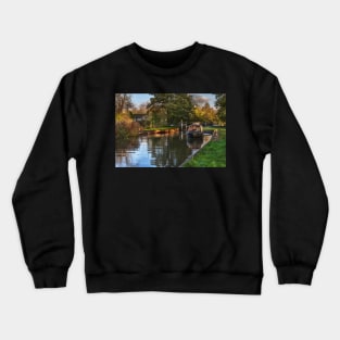 Passing Through Woolhampton Lock Crewneck Sweatshirt